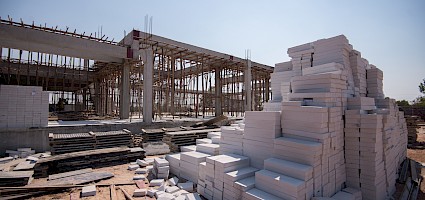 Roharbeiten mit konventionellem Beton