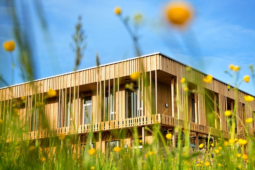 Nachhaltige Baustoffe: Haus aus Holz